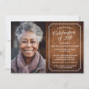 Search for rustic memorial service invitations Elegant