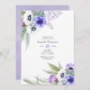 Search for plum bridal shower invitations Floral
