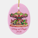 Search for carousel christmas tree decorations Horses