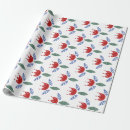 Search for scandinavian christmas wrapping paper Red