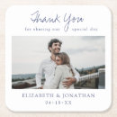 Search for favor wedding coasters Thank you