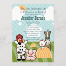 Search for farm baby girl shower invitations Chicken