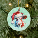 Search for cow christmas tree decorations Wisconsin