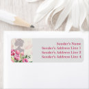 Search for pink tulip return address labels Colourful