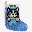 Search for humor christmas stockings Cats