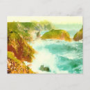 Search for crashing wave postcards Nature