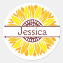 Search for sunflower stickers Cheerful