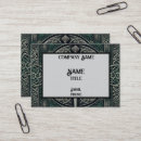Search for celtic business cards Green