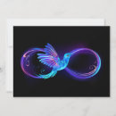 Search for hummingbird invitations Purple