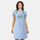 Search for blue gingham aprons Plaid