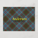Search for anderson postcards Tartan