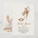 Search for golden bridal shower invitations Boho