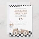 Search for race track birthday invitations Racing car birthday