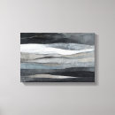 Search for black and white waves canvas prints Grey