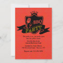 Search for bbq king invitations Cookout