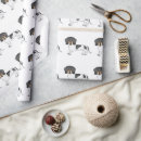 Search for black hair wrapping paper Dog