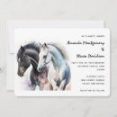 Search for equestrian wedding invitations Equine