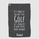 Search for novelty golf towels Birthday