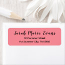 Search for watermelon return address labels Modern