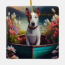 Search for bull terrier christmas tree decorations Pet