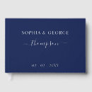 Search for silver wedding guest books Elegant