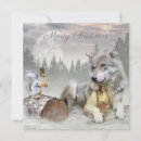 Search for cute wolf cards Winter