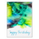 Search for turquoise blue green cards Watercolor