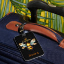Search for bee luggage tags Vintage