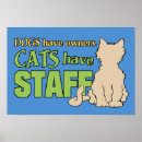 Search for funny cat and dog posters Cats