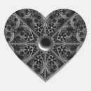 Search for gothic valentine stickers Black