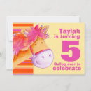 Search for pony birthday invitations Pink