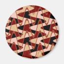 Search for red abstract magnets Pattern
