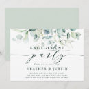 Search for engaged bridal shower invitations Botanical