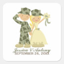 Search for patriotic wedding stickers Bride