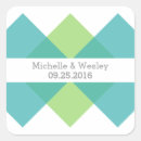 Search for modern geometric wedding stickers Chic