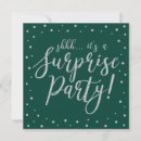 Search for surprise party invitations Silver