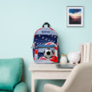 Search for red white blue bags Back to school