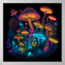 Search for neon glow posters Psychedelic