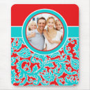 Search for white damask pattern mousepads Chic