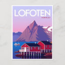 Search for norway vintage travel postcards Watercolor