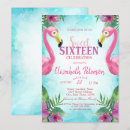 Search for flamingo sweet 16 invitations Flowers