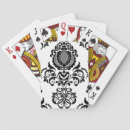 Search for damask playing cards Flower