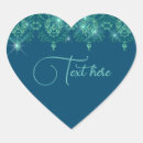 Search for elegant teal stickers Blue