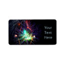 Search for 4th birthday return address labels Fireworks