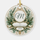 Search for family crest christmas tree decorations Floral