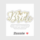 Search for white silver stickers Typography