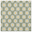 Search for retro floral fabric White