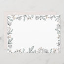 Search for blank floral invitations Flowers