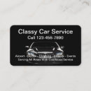 Search for car service business cards Driver