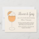 Search for cocktail shower invitations Modern minimalist